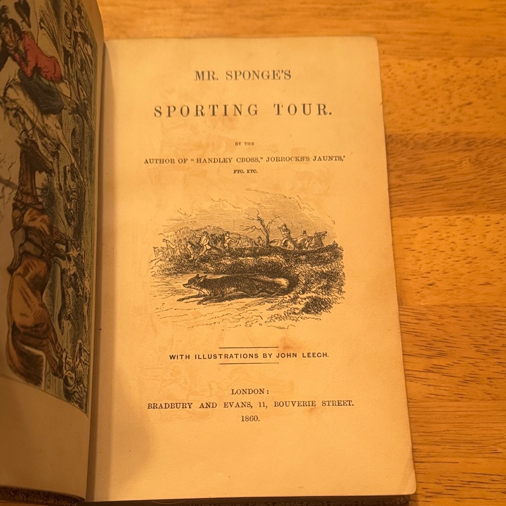 Mr. Sponge's Sporting Tour Book